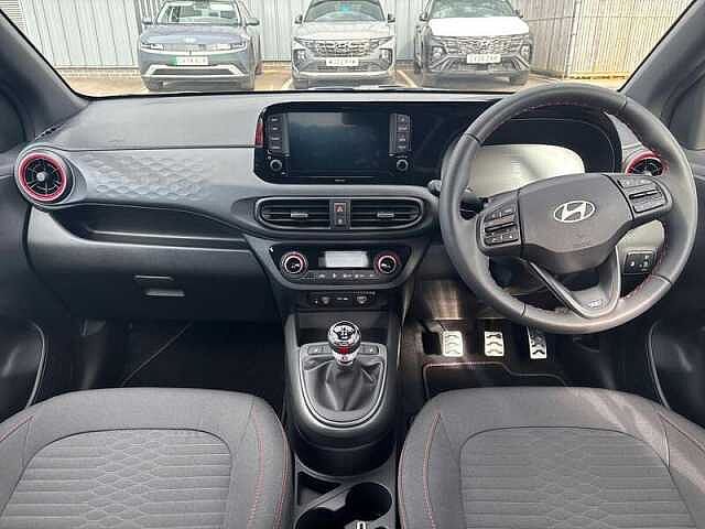 Hyundai I10 1.0 T-GDi N Line Hatchback 5dr Petrol Manual Euro 6 (s/s) (90 ps) Lumen Grey