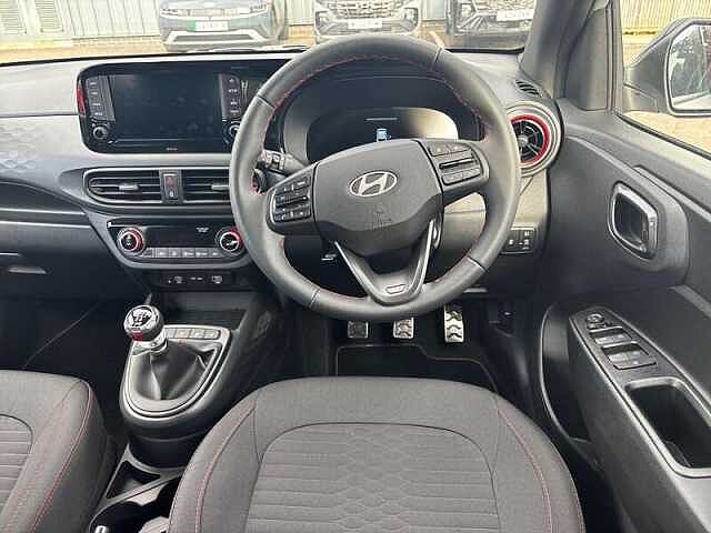 Hyundai I10 1.0 T-GDi N Line Hatchback 5dr Petrol Manual Euro 6 (s/s) (90 ps) Lumen Grey