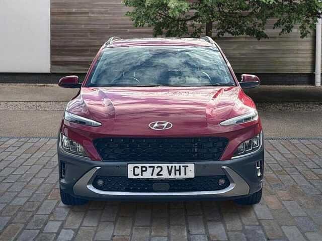 Hyundai KONA 1.6 h-GDi Ultimate SUV 5dr Petrol Hybrid DCT Euro 6 (s/s) (141 ps) Red