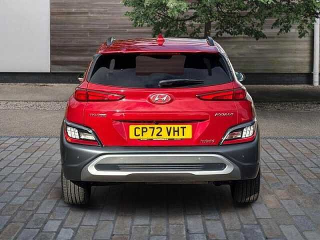 Hyundai KONA 1.6 h-GDi Ultimate SUV 5dr Petrol Hybrid DCT Euro 6 (s/s) (141 ps) Red