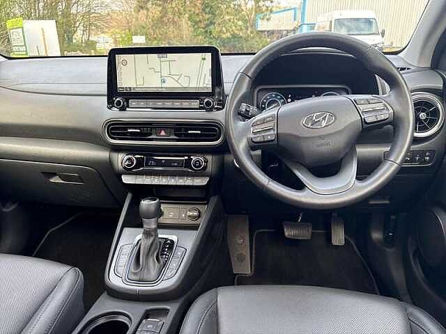 Hyundai KONA 1.6 h-GDi Ultimate SUV 5dr Petrol Hybrid DCT Euro 6 (s/s) (141 ps) Red