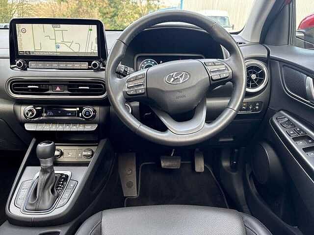 Hyundai KONA 1.6 h-GDi Ultimate SUV 5dr Petrol Hybrid DCT Euro 6 (s/s) (141 ps) Red