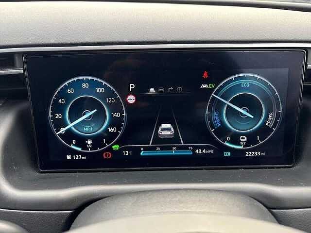 Hyundai TUCSON 1.6 h T-GDi SE Connect SUV 5dr Petrol Hybrid Auto Euro 6 (s/s) (230 ps) Engine Red