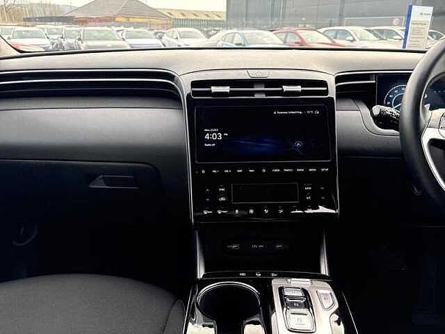 Hyundai TUCSON 1.6 h T-GDi SE Connect SUV 5dr Petrol Hybrid Auto Euro 6 (s/s) (230 ps) Engine Red
