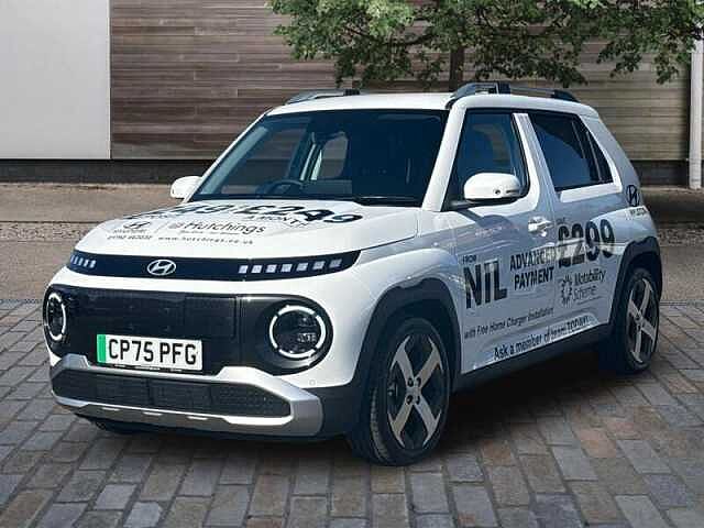 Hyundai INSTER 5dr Hat 85kw 2 49kwh Atlas White
