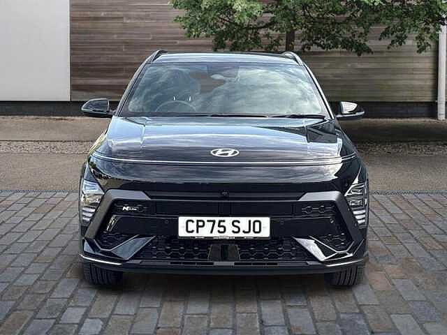Hyundai KONA 1.6 h-GDi N Line S SUV 5dr Petrol Hybrid DCT Euro 6 (s/s) (138 ps) Abyss Black