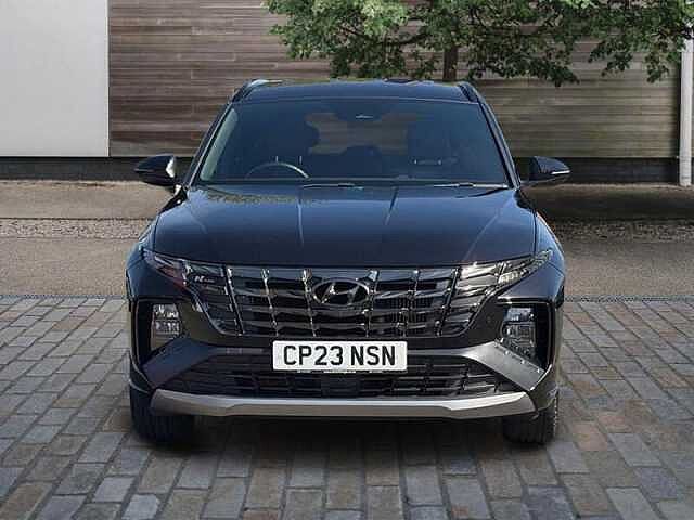 Hyundai TUCSON 1.6 T-GDi MHEV N Line SUV 5dr Petrol Hybrid DCT Euro 6 (s/s) (150 ps) Black