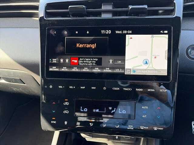 Hyundai TUCSON 1.6 T-GDi MHEV N Line SUV 5dr Petrol Hybrid DCT Euro 6 (s/s) (150 ps) Black