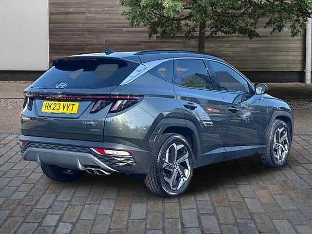 Hyundai TUCSON 1.6 h T-GDi Ultimate SUV 5dr Petrol Hybrid Auto Euro 6 (s/s) (230 ps) Amazon Grey