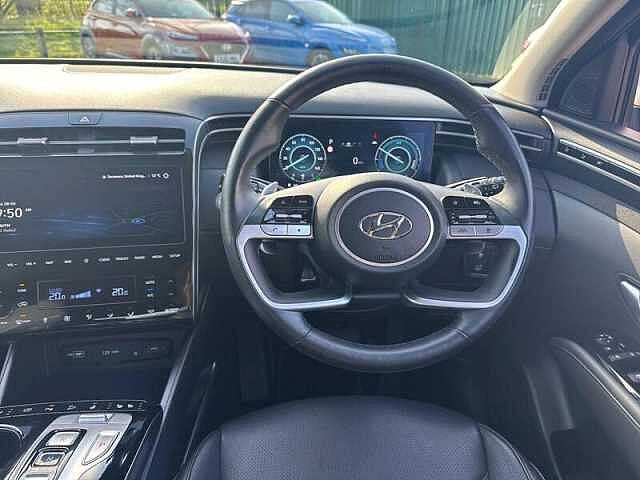 Hyundai TUCSON 1.6 h T-GDi Ultimate SUV 5dr Petrol Hybrid Auto Euro 6 (s/s) (230 ps) Amazon Grey