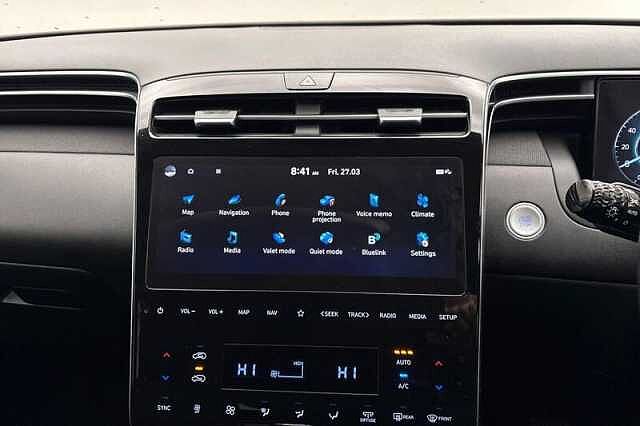 Hyundai TUCSON 1.6 T-GDi Premium SUV 5dr Petrol Manual Euro 6 (s/s) (150 ps) Phantom Black