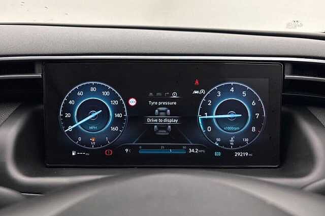 Hyundai TUCSON 1.6 T-GDi Premium SUV 5dr Petrol Manual Euro 6 (s/s) (150 ps) Phantom Black