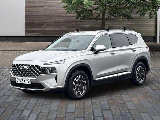 Hyundai SANTA FE 1.6 h T-GDi Premium SUV 5dr Petrol Hybrid Auto Euro 6 (s/s) (230 ps) Silver