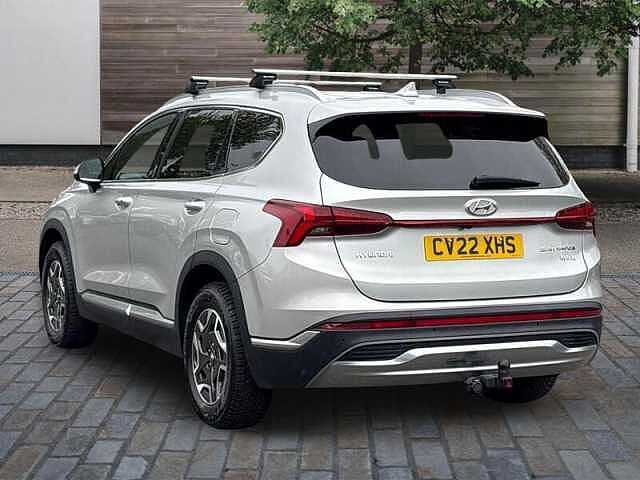 Hyundai SANTA FE 1.6 h T-GDi Premium SUV 5dr Petrol Hybrid Auto Euro 6 (s/s) (230 ps) Silver