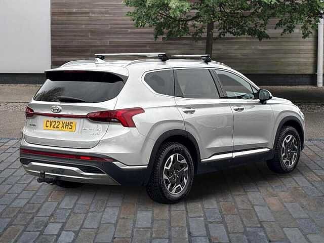 Hyundai SANTA FE 1.6 h T-GDi Premium SUV 5dr Petrol Hybrid Auto Euro 6 (s/s) (230 ps) Silver
