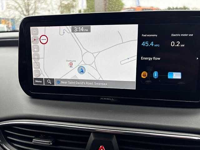 Hyundai SANTA FE 1.6 h T-GDi Premium SUV 5dr Petrol Hybrid Auto Euro 6 (s/s) (230 ps) Silver