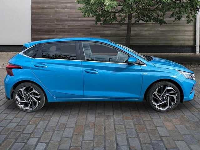 Hyundai I20 1.0 T-GDi MHEV Premium Hatchback 5dr Petrol Hybrid DCT Euro 6 (s/s) (100 ps) Turquoise Blue