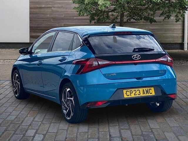 Hyundai I20 1.0 T-GDi MHEV Premium Hatchback 5dr Petrol Hybrid DCT Euro 6 (s/s) (100 ps) Turquoise Blue