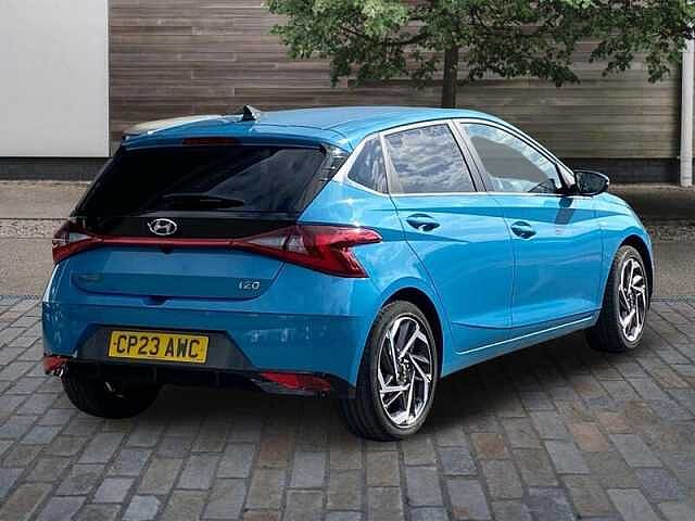 Hyundai I20 1.0 T-GDi MHEV Premium Hatchback 5dr Petrol Hybrid DCT Euro 6 (s/s) (100 ps) Turquoise Blue