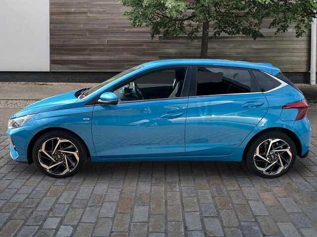 Hyundai I20 1.0 T-GDi MHEV Premium Hatchback 5dr Petrol Hybrid DCT Euro 6 (s/s) (100 ps) Turquoise Blue