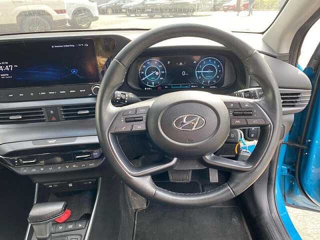 Hyundai I20 1.0 T-GDi MHEV Premium Hatchback 5dr Petrol Hybrid DCT Euro 6 (s/s) (100 ps) Turquoise Blue