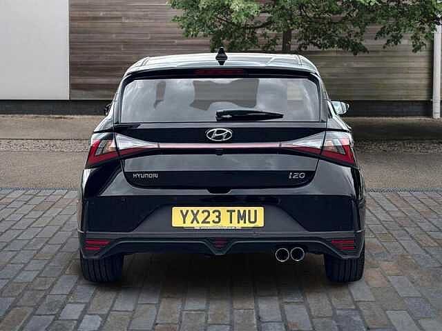 Hyundai I20 1.0 T-GDi MHEV N Line Hatchback 5dr Petrol Hybrid Manual Euro 6 (s/s) (120 ps) Abyss Black