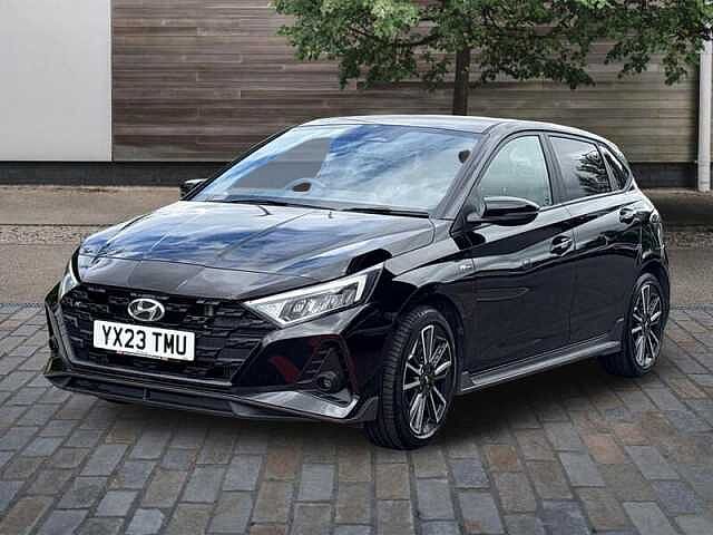 Hyundai I20 1.0 T-GDi MHEV N Line Hatchback 5dr Petrol Hybrid Manual Euro 6 (s/s) (120 ps) Abyss Black