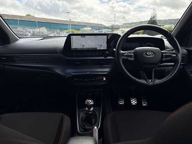Hyundai I20 1.0 T-GDi MHEV N Line Hatchback 5dr Petrol Hybrid Manual Euro 6 (s/s) (120 ps) Abyss Black