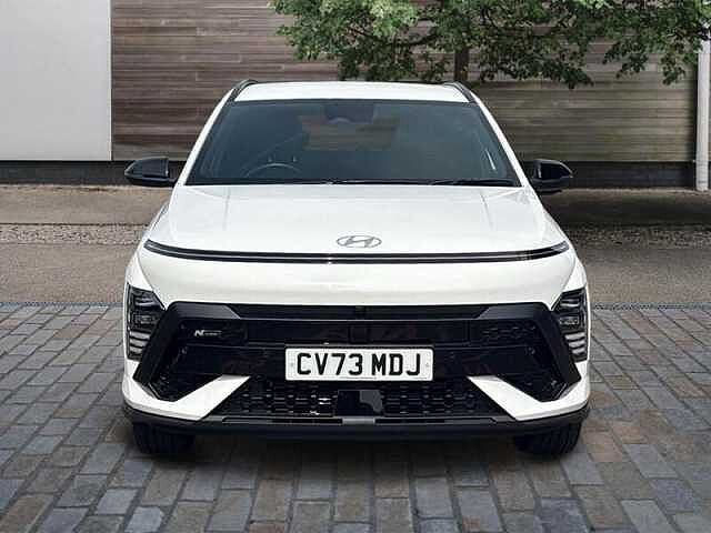 Hyundai KONA 1.6 h-GDi N Line S SUV 5dr Petrol Hybrid DCT Euro 6 (s/s) (141 ps) Atlas White