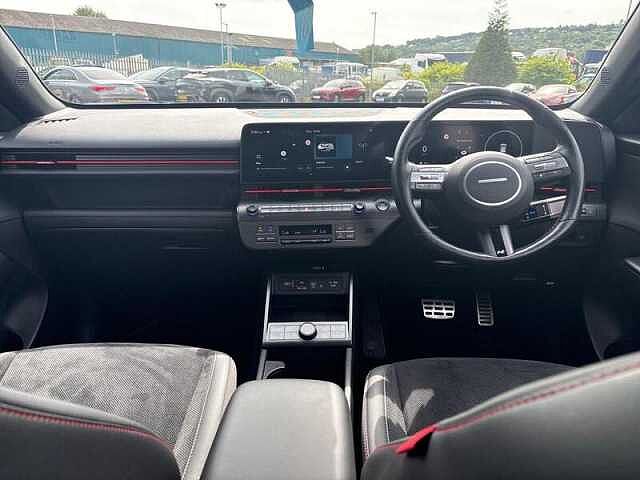 Hyundai KONA 1.6 h-GDi N Line S SUV 5dr Petrol Hybrid DCT Euro 6 (s/s) (141 ps) Atlas White