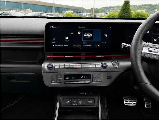 Hyundai KONA 1.6 h-GDi N Line S SUV 5dr Petrol Hybrid DCT Euro 6 (s/s) (141 ps) Atlas White