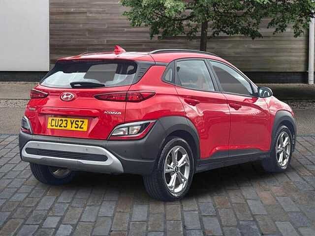 Hyundai KONA 1.0 T-GDi MHEV SE Connect SUV 5dr Petrol Hybrid Manual Euro 6 (s/s) (120 ps) Red