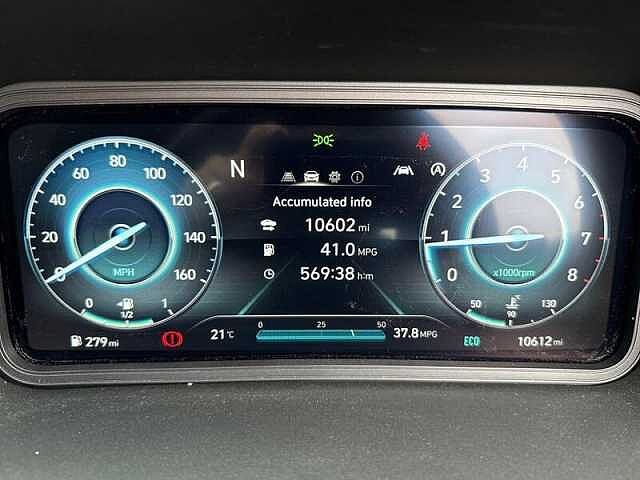 Hyundai KONA 1.0 T-GDi MHEV SE Connect SUV 5dr Petrol Hybrid Manual Euro 6 (s/s) (120 ps) Red