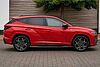 Hyundai TUCSON 1.6 h T-GDi N Line S SUV 5dr Petrol Hybrid Auto Euro 6 (s/s) (230 ps) Engine Red