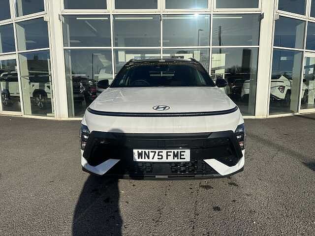 Hyundai KONA 1.6 Hybrid 129 N Line 5dr DCT Atlas White