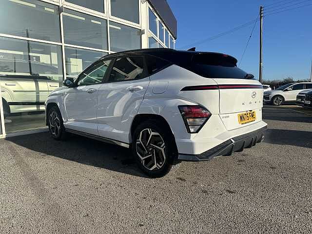 Hyundai KONA 1.6 Hybrid 129 N Line 5dr DCT Atlas White