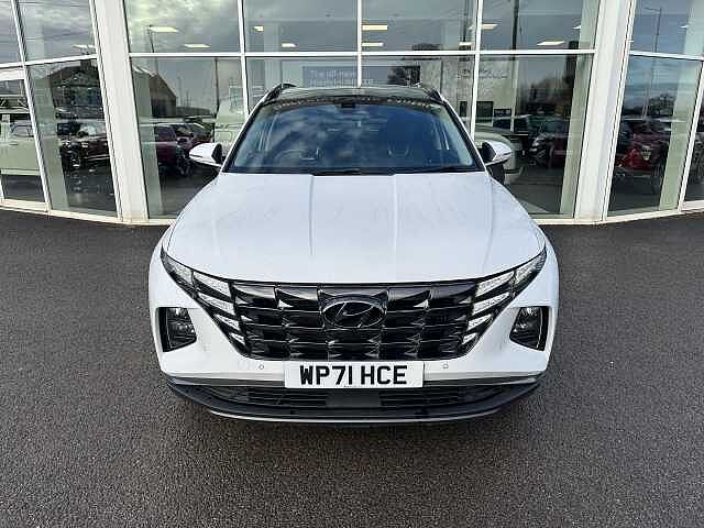 Hyundai TUCSON 1.6 TGDi Hybrid 230 Ultimate 5dr 2WD Auto Atlas White