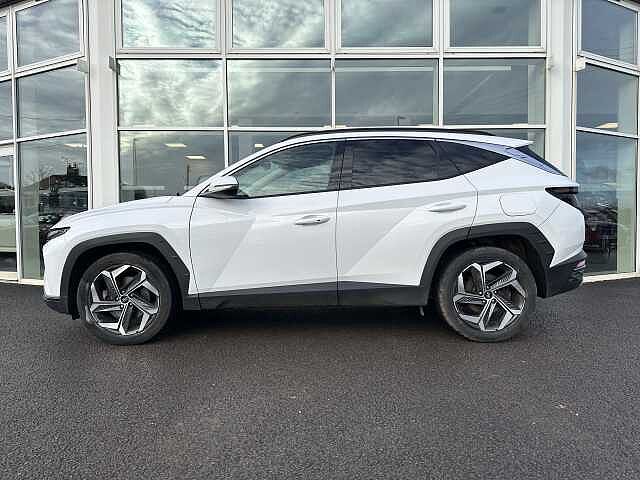 Hyundai TUCSON 1.6 TGDi Hybrid 230 Ultimate 5dr 2WD Auto Atlas White