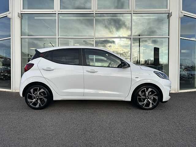 Hyundai I10 1.0T [90] N Line 5dr [Nav] Polar White