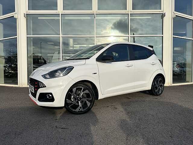 Hyundai I10 1.0T [90] N Line 5dr [Nav] Polar White