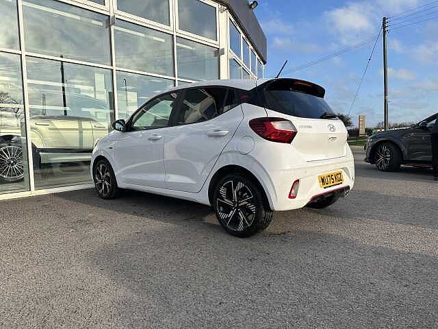 Hyundai I10 1.0T [90] N Line 5dr [Nav] Polar White