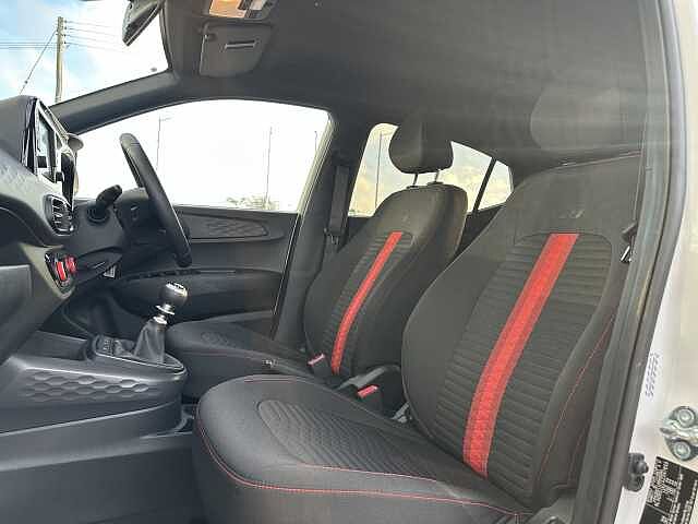 Hyundai I10 1.0T [90] N Line 5dr [Nav] Polar White