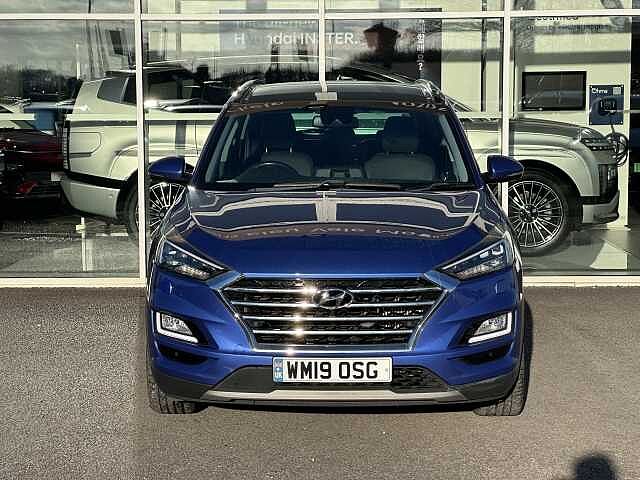 Hyundai TUCSON 2.0 CRDi 48V MHD Premium SE 5dr 4WD DCT Champion Blue