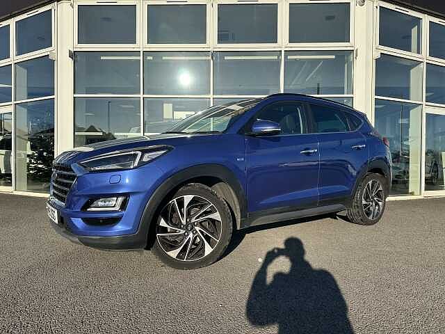 Hyundai TUCSON 2.0 CRDi 48V MHD Premium SE 5dr 4WD DCT Champion Blue