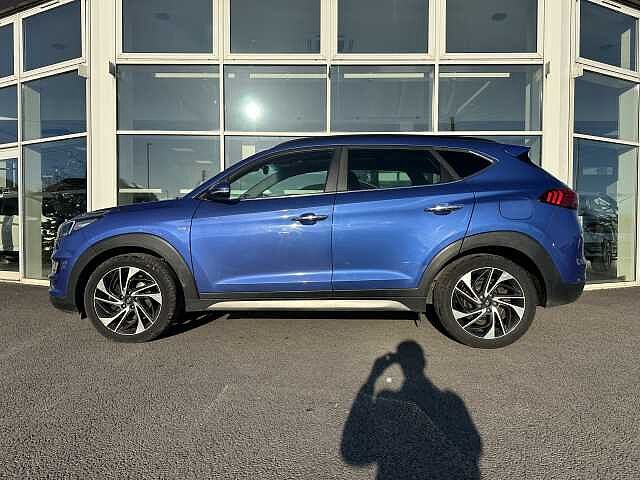 Hyundai TUCSON 2.0 CRDi 48V MHD Premium SE 5dr 4WD DCT Champion Blue