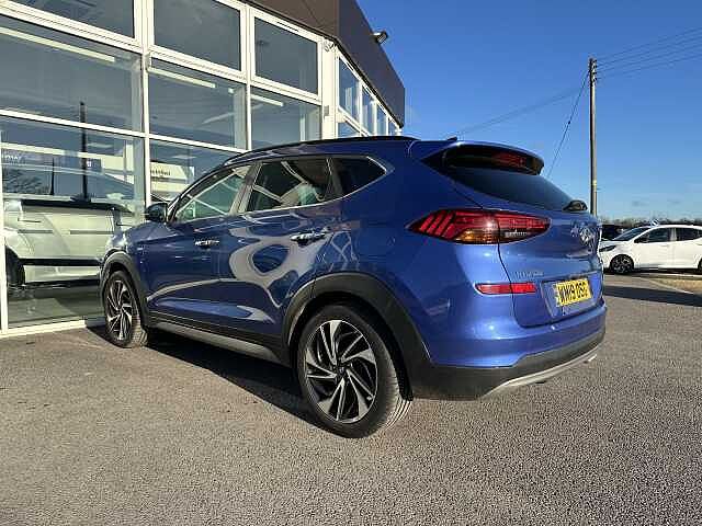 Hyundai TUCSON 2.0 CRDi 48V MHD Premium SE 5dr 4WD DCT Champion Blue