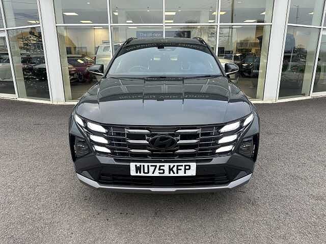 Hyundai TUCSON 1.6T Hybrid Ultimate 5dr Auto Cypress Green