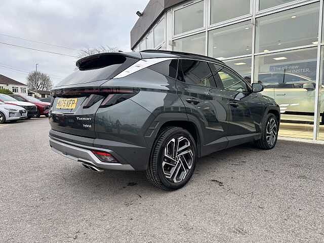 Hyundai TUCSON 1.6T Hybrid Ultimate 5dr Auto Cypress Green