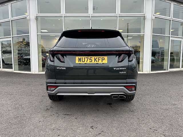 Hyundai TUCSON 1.6T Hybrid Ultimate 5dr Auto Cypress Green
