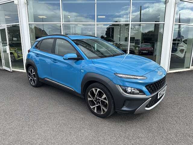 Hyundai KONA 1.0 TGDi 48V MHEV Premium 5dr Surfy Blue